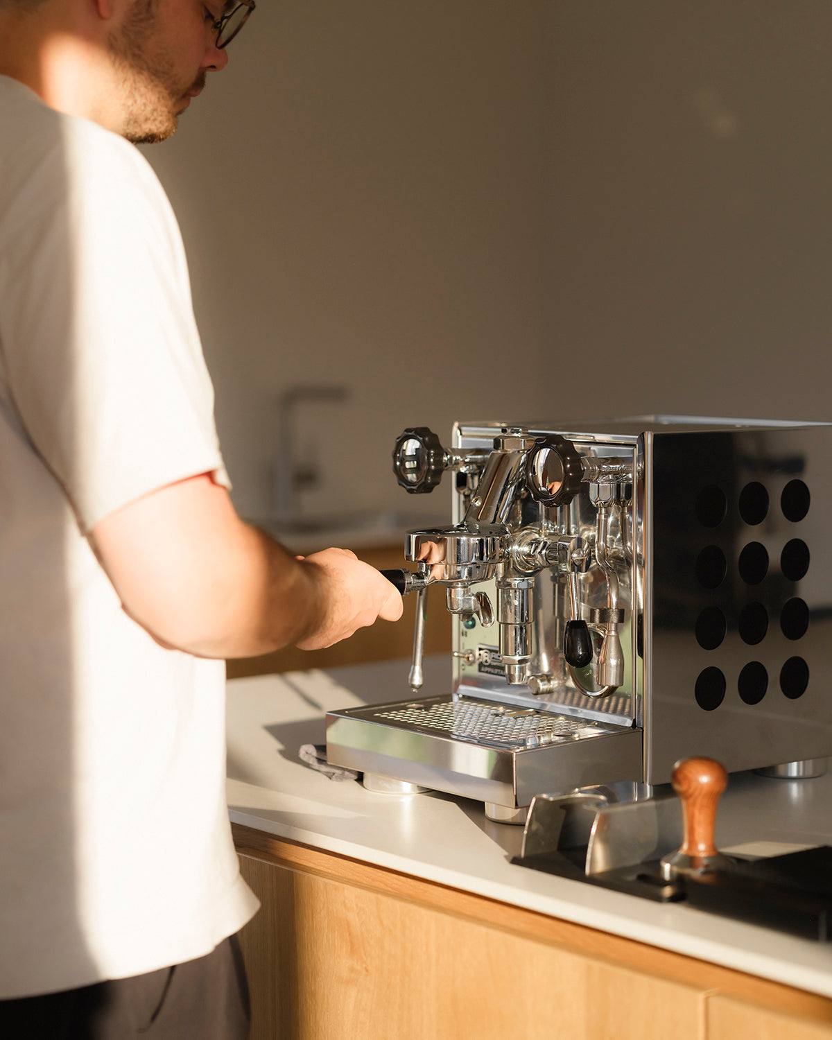 Siebträgermaschinen im Barista Kurs