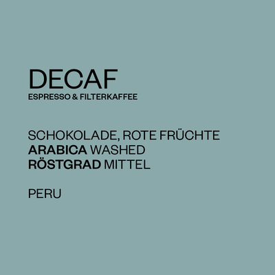 DECAF Peru | Espresso & Filter