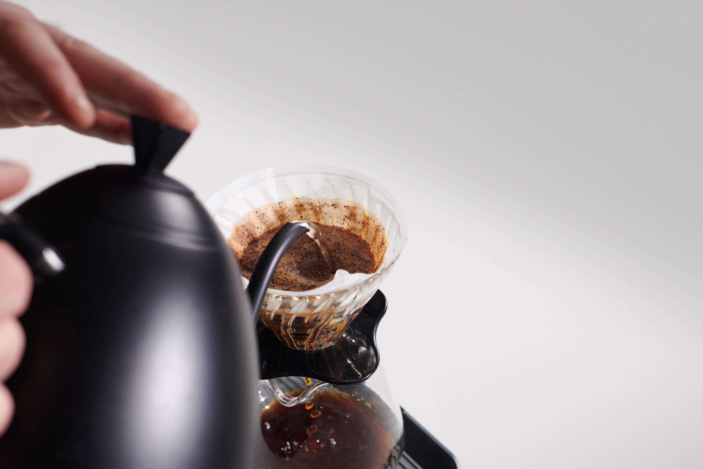 Filterkaffeeaufguss aus dem V60 Handfilter
