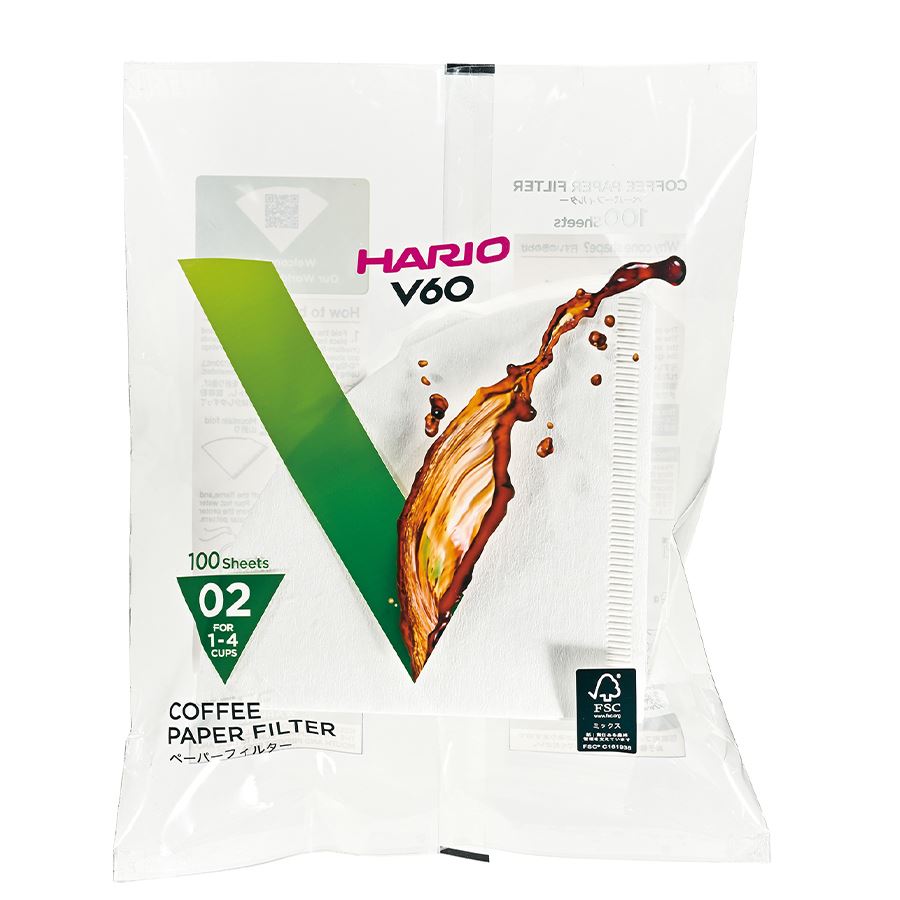 Hario V60 Papierfilter | 100 Stück