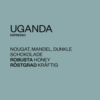 UGANDA - 100% Robusta, honey
